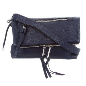 Marc Jacobs Leather Crossbody Bag Blue